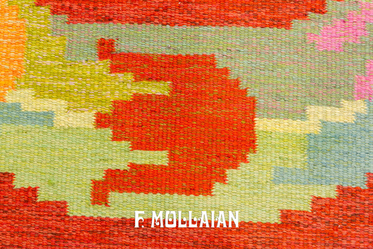 Scandinavian Rug Flat-weave OA n°:349452